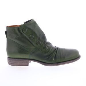 Miz Mooz Womens Lowe-EU Green Boots (NWT)